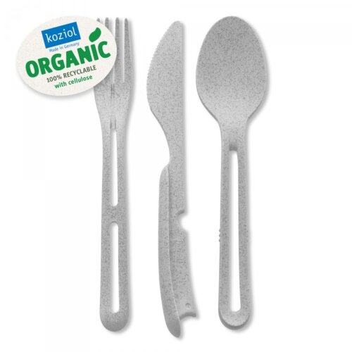 Koziol Klikk Besteck-Set 3-teilig organic ver. Farben UVP 8,95 €