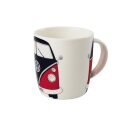 VW Collection Kaffeetasse rot-schwarz