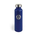 VW Collection Thermo-Trinkflasche Blau